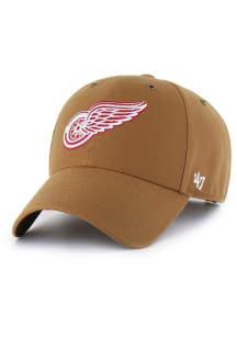 47 Detroit Red Wings Carhartt MVP Adjustable Hat - Brown