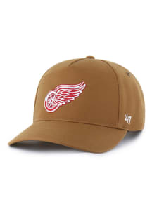 47 Detroit Red Wings Carhartt Hitch Adjustable Hat - Brown