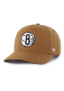 47 Brooklyn Nets Carhartt Hitch Adjustable Hat - Brown