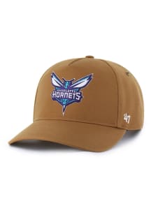 47 Charlotte Hornets Carhartt Hitch Adjustable Hat - Brown