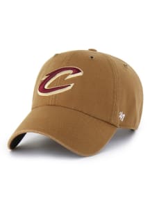 47 Cleveland Cavaliers Carhartt Clean Up Adjustable Hat - Brown