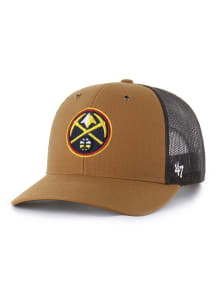 47 Denver Nuggets Carhartt Trucker Adjustable Hat - Brown