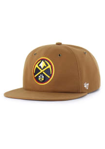 47 Denver Nuggets Brown Carhartt Captain RL Mens Snapback Hat