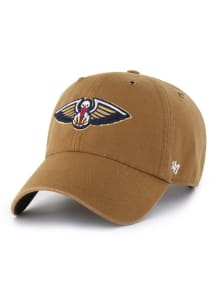 47 New Orleans Pelicans Carhartt Clean Up Adjustable Hat - Brown