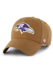 47 Baltimore Ravens Carhartt MVP Adjustable Hat - Brown