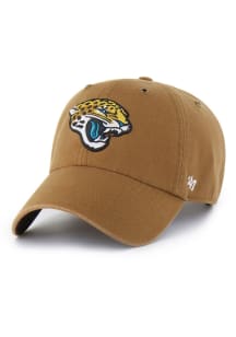 47 Jacksonville Jaguars Carhartt Clean Up Adjustable Hat - Brown