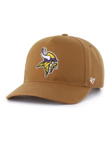47 Minnesota Vikings Carhartt Hitch Adjustable Hat - Brown