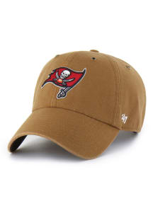 47 Tampa Bay Buccaneers Carhartt Clean Up Adjustable Hat - Brown