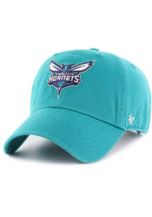 47 Charlotte Hornets Clean Up Adjustable Hat - Blue