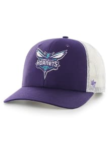 47 Charlotte Hornets Trucker Adjustable Hat - Purple