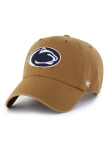 47 Penn State Nittany Lions Carhartt Clean Up Adjustable Hat - Brown