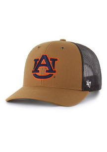 47 Auburn Tigers Carhartt Trucker Adjustable Hat - Brown