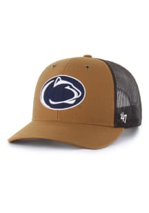 47 Penn State Nittany Lions Carhartt Trucker Adjustable Hat - Brown
