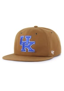 47 Kentucky Wildcats Brown Carhartt Captain RL Mens Snapback Hat