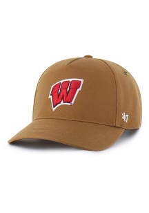47 Wisconsin Badgers Carhartt Hitch Adjustable Hat - Brown