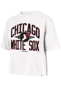 47 Chicago White Sox Womens White City Connect Short Sleeve T-Shirt