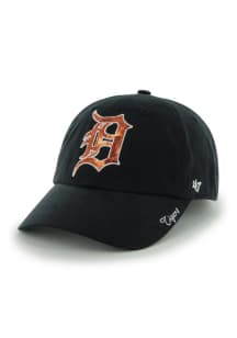 47 Detroit Tigers Navy Blue Sparkle Womens Adjustable Hat