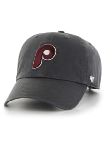 47 Philadelphia Phillies Retro Clean Up Adjustable Hat - Charcoal
