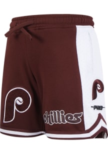 Pro Standard Philadelphia Phillies Boys Maroon Classic Chenille Shorts