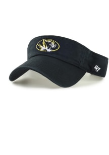 47 Missouri Tigers Mens Black Clean Up Adjustable Visor