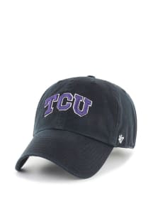 47 TCU Horned Frogs Clean Up Adjustable Hat - Black