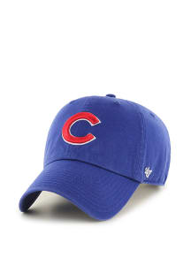 47 Chicago Cubs Clean Up Design Adjustable Hat - Blue