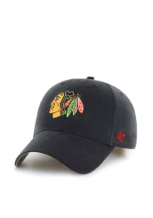 47 Chicago Blackhawks Black Basic Youth Adjustable Hat