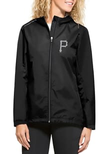 47 Pittsburgh Pirates Womens Black React Light Weight Jacket