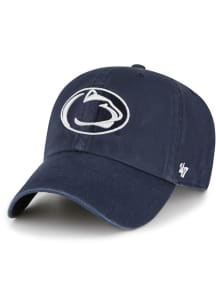 47 Penn State Nittany Lions Logo Clean Up Adjustable Hat - Navy Blue