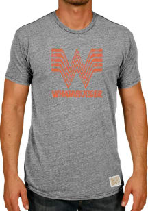 Original Retro Brand Whataburger Grey Whataburger Short Sleeve Fashion T Shirt