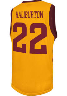 Tyrese Haliburton  The Victory Iowa State Cyclones Youth Retro Jersey Gold Basketball Jersey