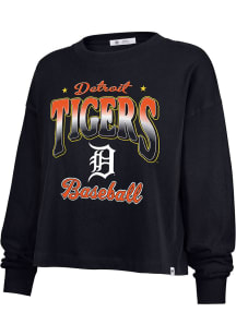 47 Detroit Tigers Womens Navy Blue Sydney LS Tee