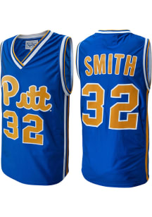 Charles Smith  Original Retro Brand Pitt Panthers Blue Vintage Jersey