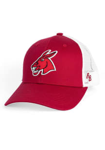 Original Retro Brand Central Missouri Mules Roatan Adjustable Hat - Red