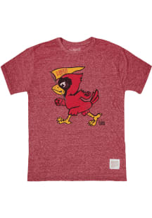 Original Retro Brand Iowa State Cyclones Cardinal Logo Short Sleeve Fashion T Shirt