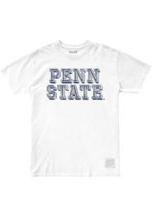 Original Retro Brand Penn State Nittany Lions White Vintage Short Sleeve Fashion T Shirt