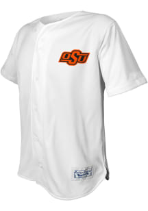 Original Retro Brand Oklahoma State Cowboys Mens White Baseball Baseball Jersey