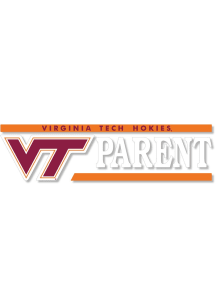 Virginia Tech Hokies 6x2" Parent Auto Decal - Maroon