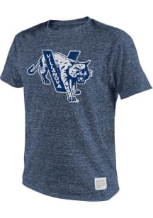 Original Retro Brand Villanova Wildcats Navy Blue Logo Design Short Sleeve Fashion T Shirt