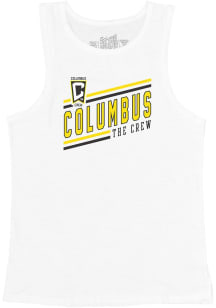 Original Retro Brand Columbus Crew Womens White Split Tank Top