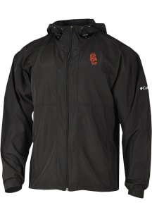 Columbia USC Trojans Mens Black Prodigy Light Weight Jacket