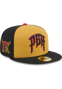 New Era Pittsburgh Pirates Mens Gold City Connect 5950 Tri Color Fitted Hat