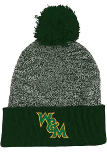 LogoFit William & Mary Tribe Green Rooney Mens Knit Hat