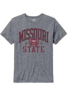Missouri State Bears Grey All American Oversized Number One Short Sleeve T Shirt