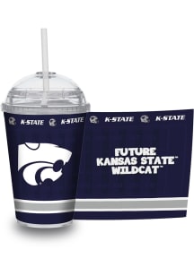 K-State Wildcats 12oz Straw Tumbler