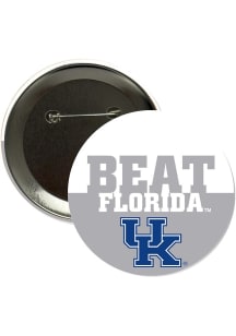 Kentucky Wildcats BEAT Florida 3" Button - Blue