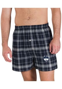 Concepts Sport UConn Huskies Mens Navy Blue Ultimate Boxer Shorts
