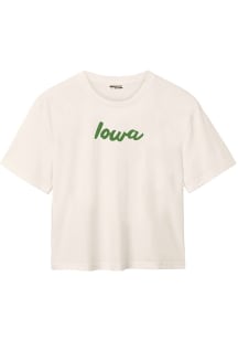 Where I’m From Iowa Womens Natural Iowa corn icon Short Sleeve T-Shirt