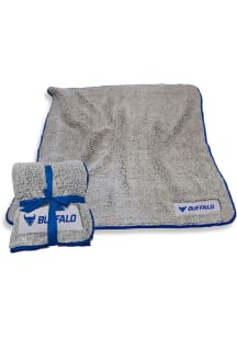 Buffalo Bulls Frosty Sherpa Fleece Blanket - Grey
