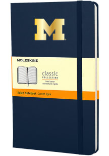 Michigan Wolverines Pocket Primary Logo Moleskine Journals - Blue
